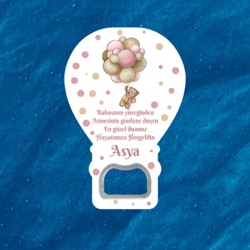 Hoşgeldin İsimli Magnet Kişiye Özel