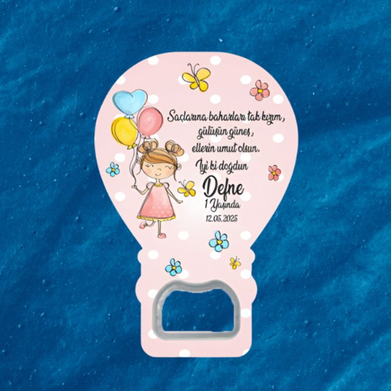İsimli Doğum Günü Açacak Magneti