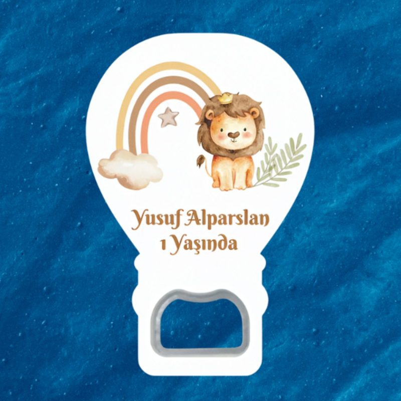 Kişiye Özel Doğum Günü Organizasyon Baby Shower Bebek İçin Hediyelik Magnet