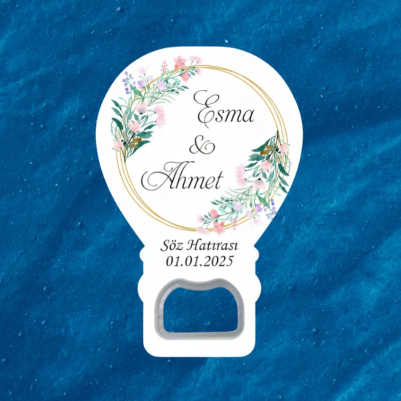 Söz Hatırası İsimli Hediyelik Açacak Magnet